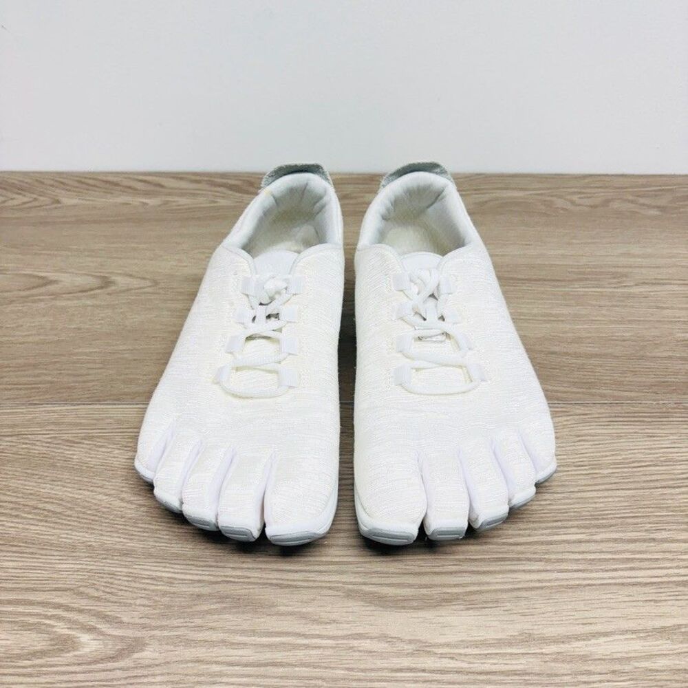 Peluva Strand Sport Mesh White Trainers Five Toe Shoes Women’s 10.5 Men’s Sz 9 - Picture 3 of 8